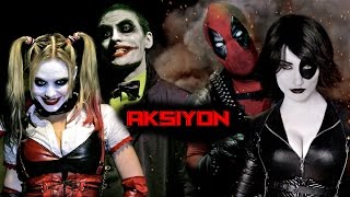 Joker ve Harley Quinn VS Deadpool ve Domino Türkçe