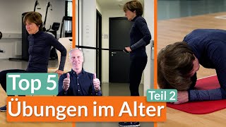 Die besten Übungen für deinen MUSKELAUFBAU im Alter! |  Teil 2