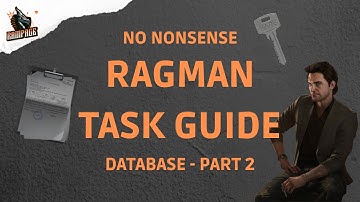 Database - Part 2  A Quick No Nonsense Guide - Escape From Tarkov
