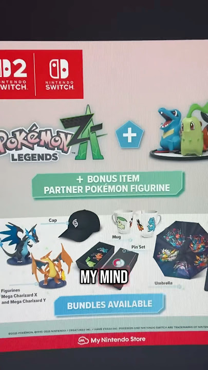 ALL Preorder Bonuses for Pokémon Legends ZA