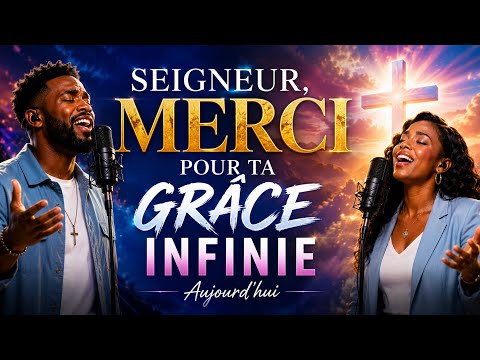 🙏 SEIGNEUR, MERCI POUR TA GRÂCE INFINIE AUJOURD’HUI | 18Chants de Louange & Prière du Matin 🌅