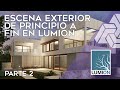 Renderizando una escena exterior con Lumion parte 2