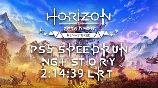 Horizon Zero Dawn Remastered - PS5 NG+ Story Speedrun (1st Attempt) @suavebeardson
