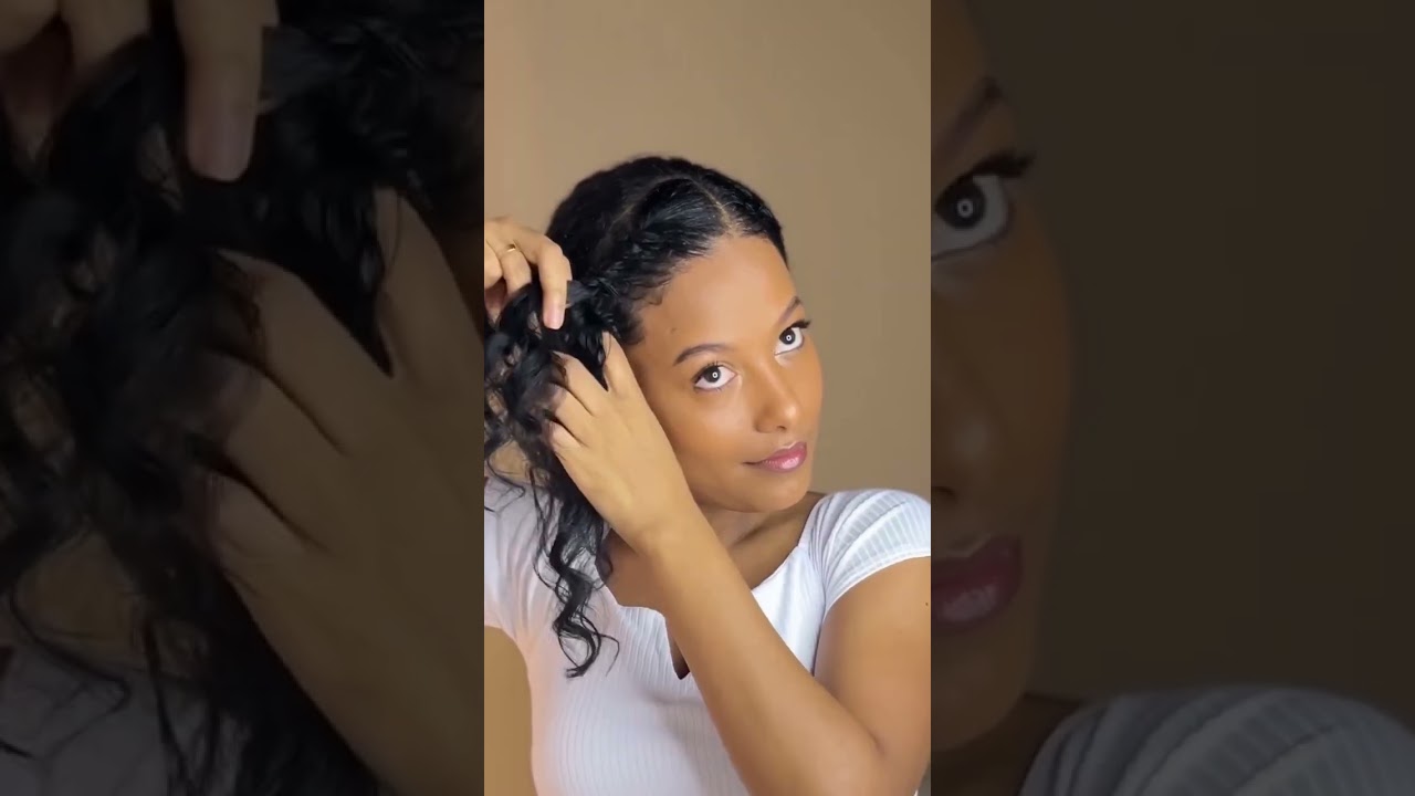 Vem aprender esse penteado torcidinho em poucos passos com a diva @biasoaresblog 💖 