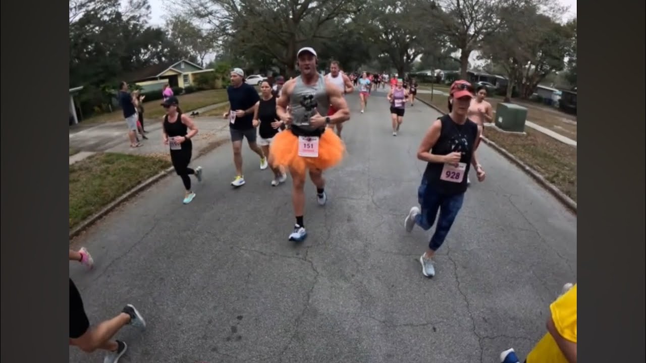 TrackShack - Run 4 Love 4 Mile 2025 - Full Course (Split View)