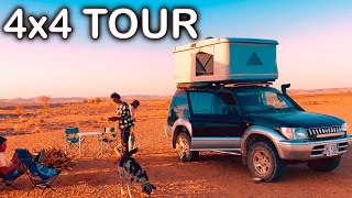 AMÉNAGEMENT SIMPLE en 4x4, le CHIEN dort dans un KING SIZE ❗️Toyota Land Cruiser KZJ95