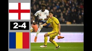 England U21 vs Romania U21 2 4 HIGHLIGHTS EURO 2019