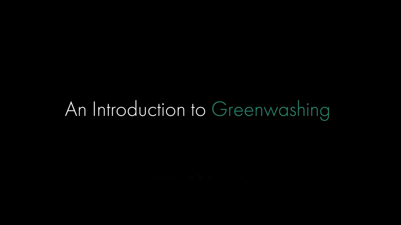 Sustainabull - An Introduction to Greenwashing