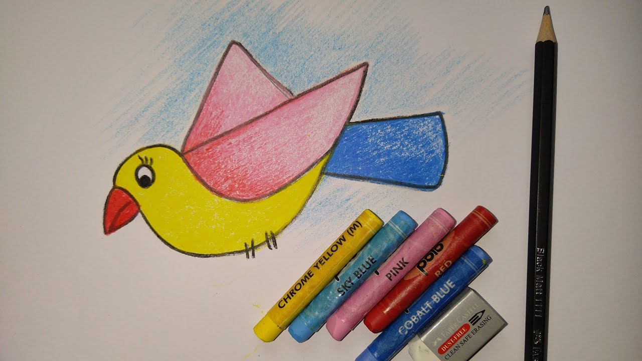 Easy Drawing Bird Step By Step Bird Drawing For Kids Easy drawing bird step by step bird drawing for kids