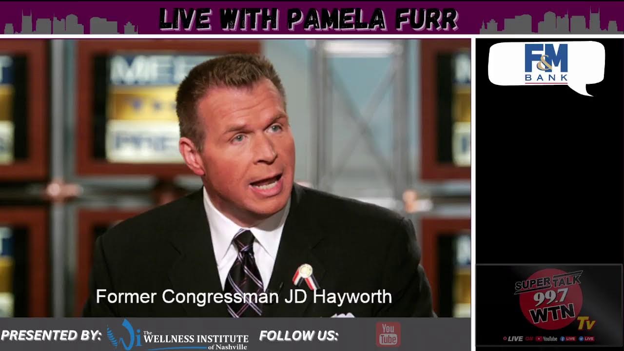 Broadcasting LIVE for the next three hours is recovering Congressman JD Hayworth!