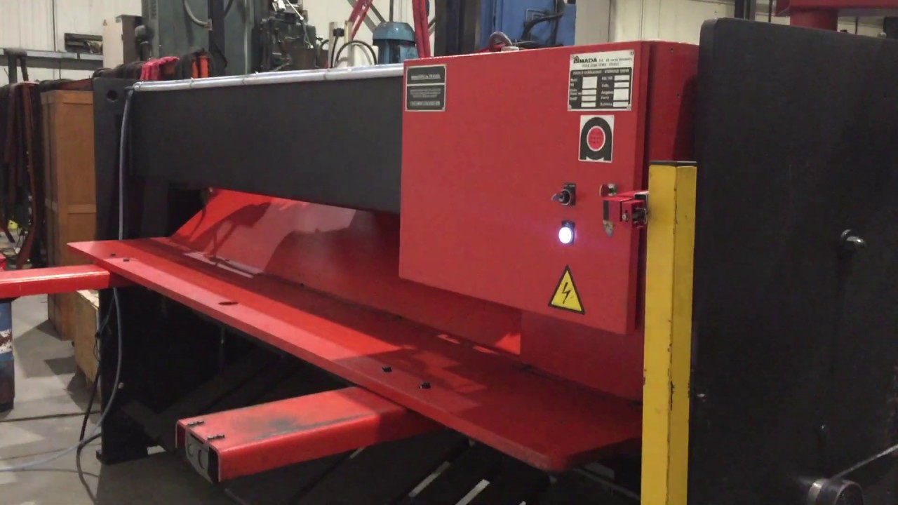 Cisaille hydraulique AMADA GPS 630 - 3050 x 6,35 mm - www.retec-machines.com