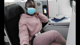 A village girl's 1st time on Business Class to New York City. #IpeaceNYC