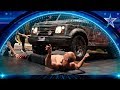 Eduardo, ATROPELLADO por un COCHE de 2.000kg en DIRECTO | Semifinal 1 | Got Talent España 5 (2019)