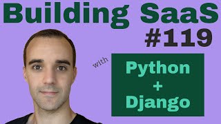 Working With django-htmx - Building SaaS with Python and Django #119