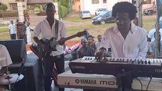 Wow! Kwame Yeboah=ghana best keyboardist at Kojo Antwi father funeral with powerful piano skills