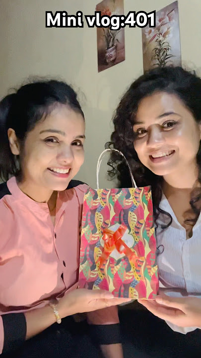 Gift unboxing…😍 #youtubeshorts #minivlog
