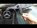 How to Replace Windshield Wiper Blades in Mercedes-Benz