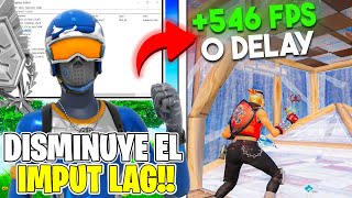 ⚡Los MEJORES PROGRAMAS para QUITAR el INPUT LAG/DELAY y ESTABILIZAR FPS en FORTNITE🔥