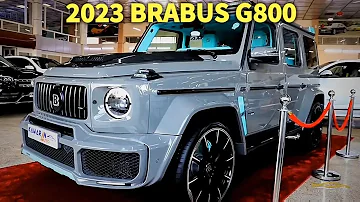 2023 Tiffany blue Mercedrs-Benz G63 AMG Brabus G800 // savage Luxury SUV on detail