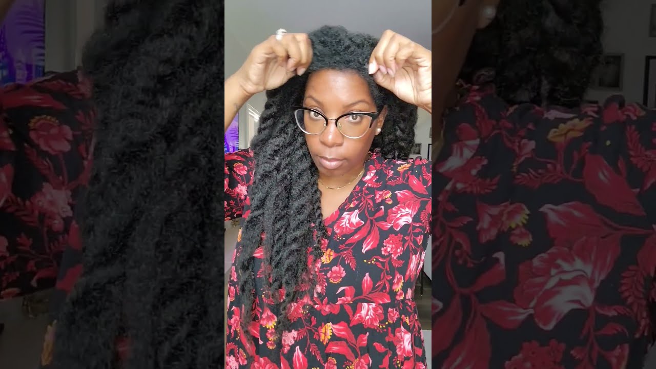 My Crochet Wig Has EDGES Full NO LEAVE OUT Thin Hair Hack