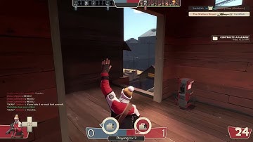 TF2: When you saved sniper preventing backstab spy.