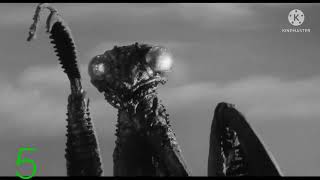 The Deadly Mantis 1957 Death Count