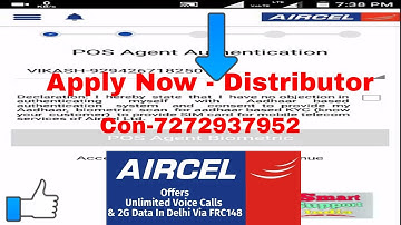 #How To Use and Register Aircel Aadhaar E kyc sim Activation