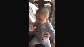 Baby Tastes Lemon for the First Time