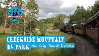 Creekside Mountain RV park Sept 2025  Hill City, South Dakota
