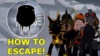 How to ESCAPE APRP: CONSTRUCTION SITE + GET 5 BADGE MORPHS in ACCURATE PIGGY RP: THE RETURN - Roblox