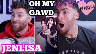 Download Lagu LISA \u0026 JENNIE BLACKPINK TIKTOK COMPILATION REACTION - OH MY GAWD 😱 MP3