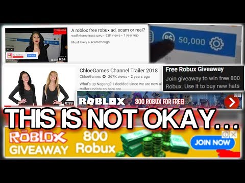 Roblox Robux Giveaway Ads On Youtube Youtube - youtube free robux ads
