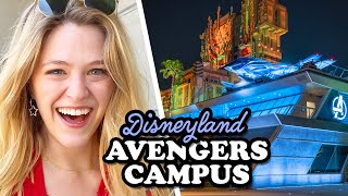 I Went To Avengers Campus in Disneyland | Kelsey Impicciche