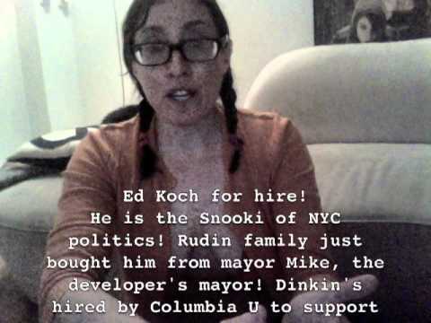 Bloomberg Mayor Doll Ed Koch hired by Rudin Ed Sno...