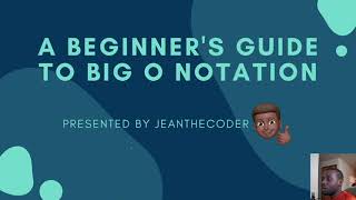 A Beginner's Guide to Big O Notation(Time Complexity)