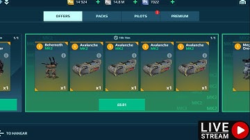 War Robots Live Stream Behemoth Avalanche MK2 Offer Is It Worth It? #warrobots