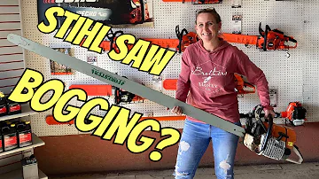 Stihl chainsaw bogging down, has no power or is leaking fuel? CHECK THIS! Repair/Vlog #Chickanic