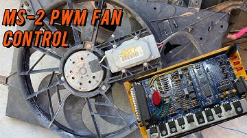 Megasquirt II PWM Radiator Fan Control | 280zx