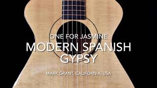 Modern Spanish Gypsy Flamenco Guitar by Mark Grant California USA