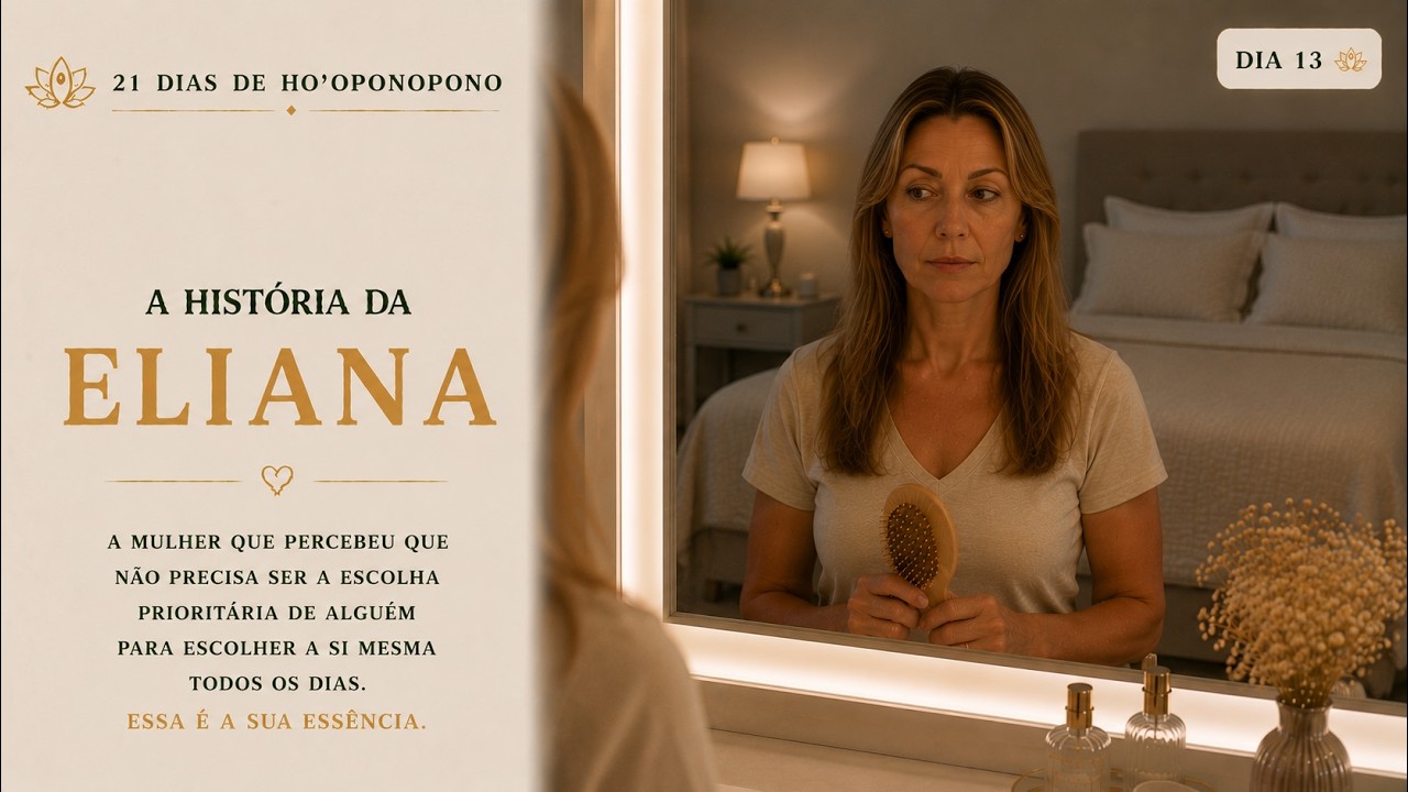 Dia 13: O reflexo da Eliana! #21dias #hooponopono