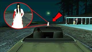 I Found the ghost on the Road in GTA San Andreas