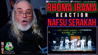 Rhoma Irama Reaction - Nafsu Serakah - First Time Hearing - Requested