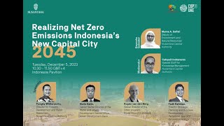 B12 - Realizing Net Zero Emissions Indonesia's New Capital City 2045