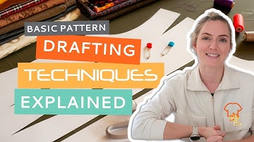 PATTERN CUTTING 101 | Truing, Walking, Squaring Off, Dart Closure, Seams and more, Explained!