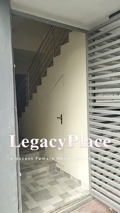 Welcome to the #LegacyPlace Onike-Yaba #legacyplaceonike #femalehostel #accommodation #lagosnigeria