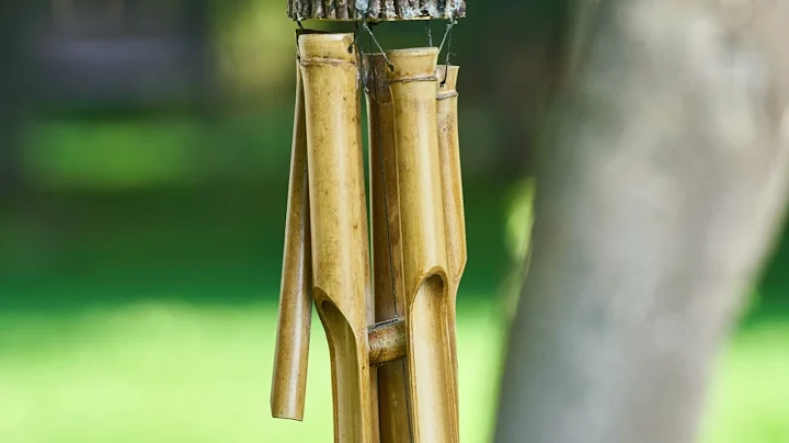 Sound of Calming Bamboo Wind Chimes | 1 Hour