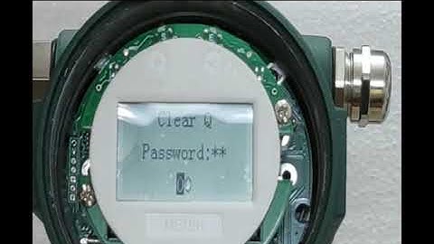 how to reset to 0 for our vortex flow meter