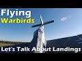 Landing RC Warbirds - Tips for smooth landings with your warbird.
