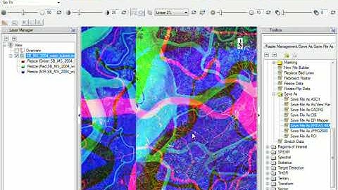 ENVI | 16 17 Import and Export to different image format | ENVI 5.1