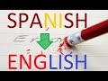 Spanish to English (or any other language)